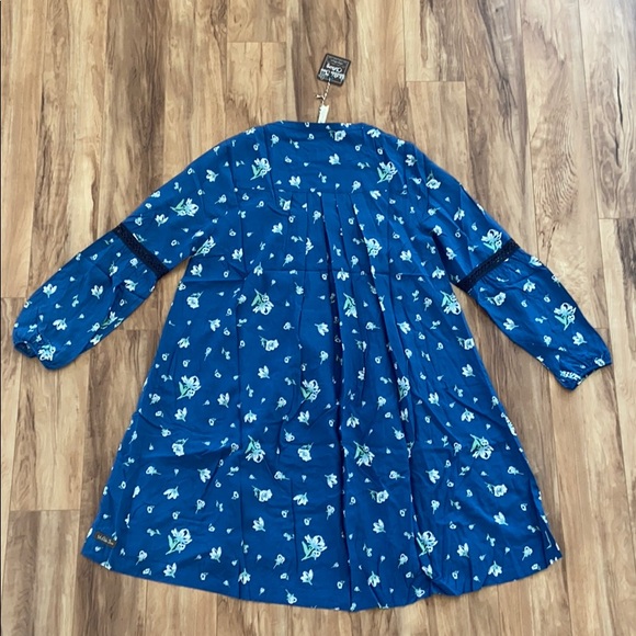 Matilda Jane Blue floral print women’s dress - Picture 3 of 8